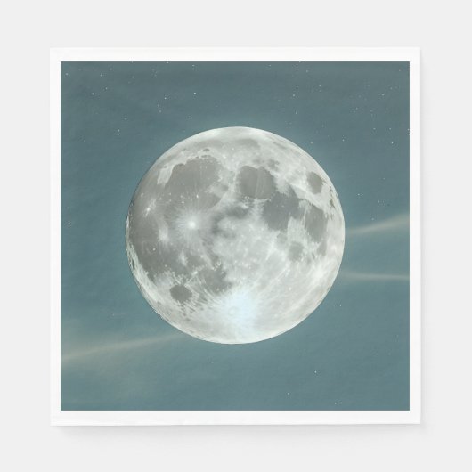 Vollmond Serviette (Vorderseite)