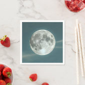 Vollmond Serviette (Beispiel)