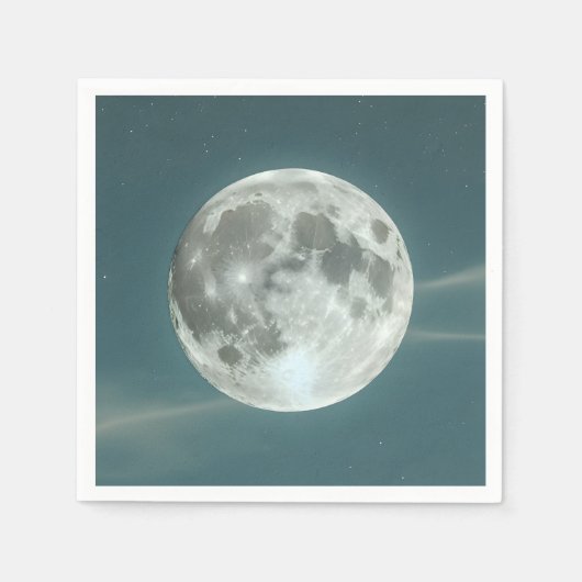 Vollmond Serviette (Vorderseite)