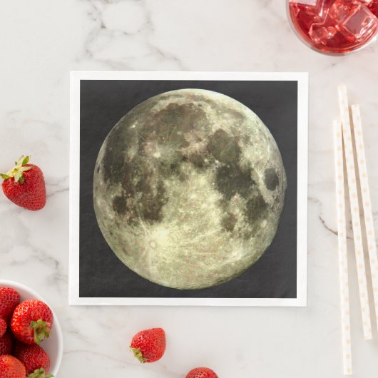 Vollmond Serviette (Beispiel)