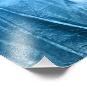 Vollmond steigt fotodruck (Ecke)