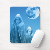 Vollmond steigt mousepad (Mit Mouse)