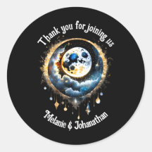 Vollmond Sternenhimmel Himmel Himmelskel chic