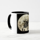 Vollmond Tasse (Vorderseite Links)