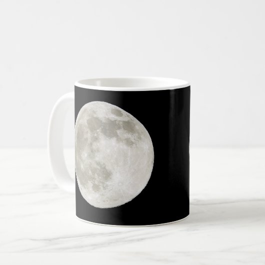 Vollmond-Tasse Kaffeetasse (Vorderseite Links)