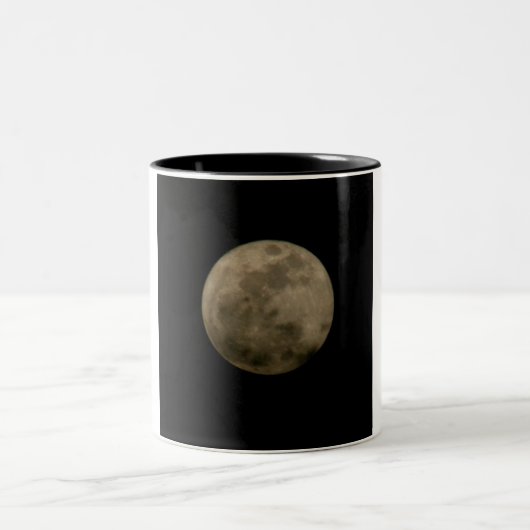Vollmond-Tasse Zweifarbige Tasse (Mittel)