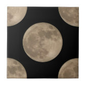 Vollmond Tiles Cool Moon Keramik Tiles Moon Deco Fliese (Vorderseite)