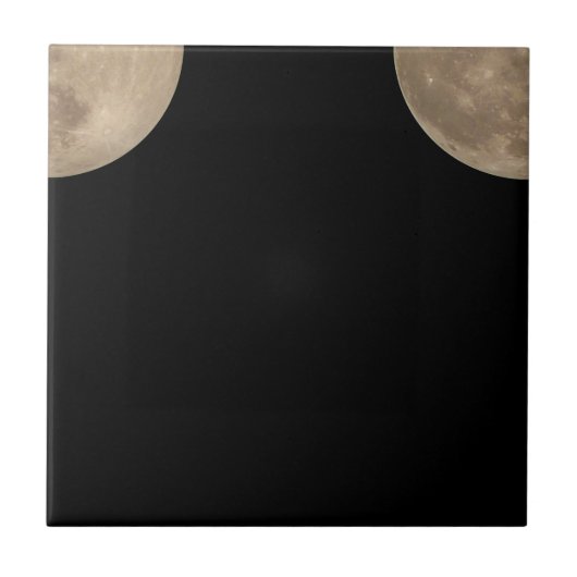 Vollmond Tiles Cool Moon Keramik Tiles Moon Deco Fliese (Vorderseite)