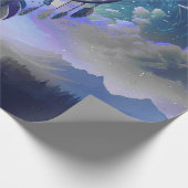 Vollmond Traumfänger, Celestie Geschenkpapier (Ecke)