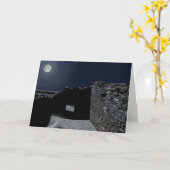 Vollmond über Chaco Karte (Gelbe Blume)