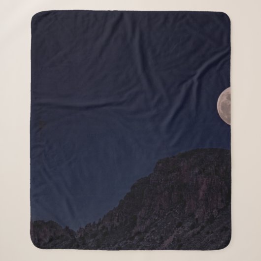 VOLLMOND ÜBER DEM BERG SHERPADECKE (Vorderseite)