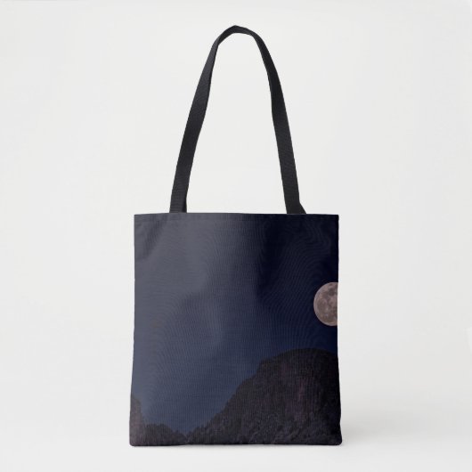 VOLLMOND ÜBER DEM BERG TASCHE (Vorderseite)