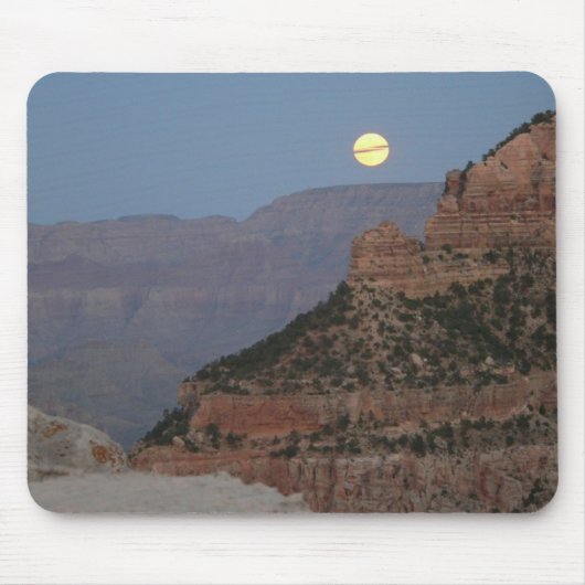 Vollmond über dem Grand Canyon Mousepad (Vorne)