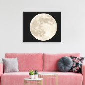 Vollmond über den Florida Keys Leinwanddruck (Insitu (Wohnzimmer))