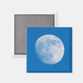 Vollmond über der Stadt Montreal Magnet (Vorderseite/Rückseite)