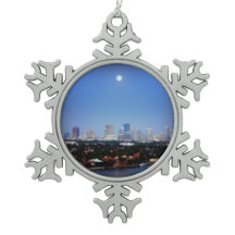 Vollmond über Fort- Lauderdalebaum-Verzierung