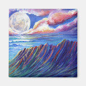 Vollmond über Kauai Kalalau Tal Magnet (Vorne)