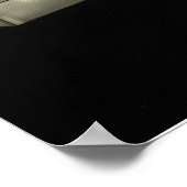 Vollmond über Nelson-Atkins Kunstmuseum Poster (Ecke)