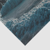 Vollmond über Ocean Decoupage Seidenpapier (Detail)