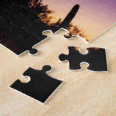 Vollmond über Saguaro Cactus Puzzle (Seite)