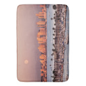 Vollmond über San Diego Badematte (Vorderseite Vertikal)