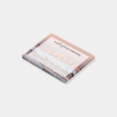 Vollmond über San Diego Post-it Klebezettel (angewinkelt)