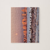 Vollmond über San Diego Puzzle (Vertikal)