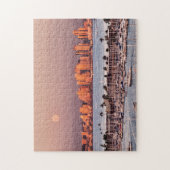 Vollmond über San Diego Puzzle (Vertikal)