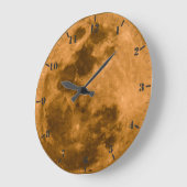 Vollmond-Uhr Große Wanduhr (Winkel)