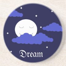 Vollmond um Mitternacht und Sterne