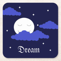 Vollmond um Mitternacht und Sterne