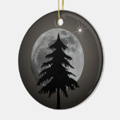 VOLLMOND UND BAUM KERAMIKORNAMENT (Links)