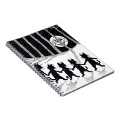 Vollmond und Katzen, Louis Wain Notizblock (Rechte Seite)