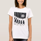 Vollmond und Katzen, Louis Wain T-Shirt (Vorderseite)