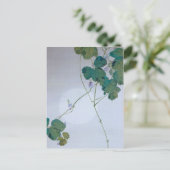 Vollmond und Kudzu Blume, Watanabe Seitei Postkarte (Stehend Vorderseite)