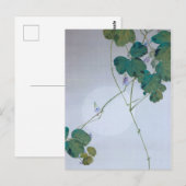 Vollmond und Kudzu Blume, Watanabe Seitei Postkarte (Vorne/Hinten)