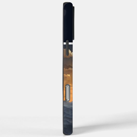 Vollmond- und Wolfshaken Case-Mate iPhone Hülle (Rückseite / Rechts)