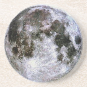 Vollmond-Untersetzer Getränkeuntersetzer