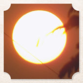 Vollmond verzaubern untersetzer (Vorderseite)