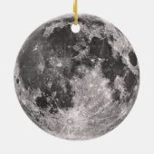 Vollmond-Verzierung Keramik Ornament (Hinten)