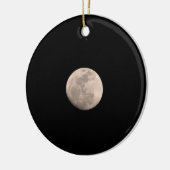 Vollmond-Verzierung Keramik Ornament (Links)