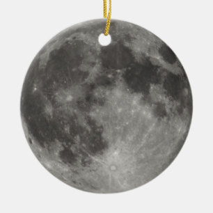 Vollmond Verzierung Keramikornament