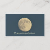 Vollmond Visitenkarte (Rückseite)