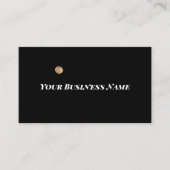 Vollmond-Visitenkarten Visitenkarte (Vorderseite)