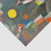 Vollmond von Paul Klee, Abstrakte Kunst Seidenpapier (Ausschnitt)