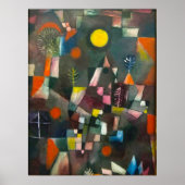 Vollmond von Paul Klee Poster (Vorne)