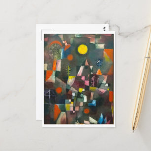 Vollmond von Paul Klee Postkarte