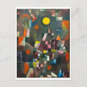 Vollmond von Paul Klee Postkarte (Vorderseite)