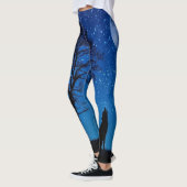 Vollmond-Waldwolf Leggings (Links)