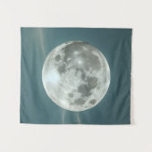 Vollmond Wandteppich (Vorderseite (Horizontal))